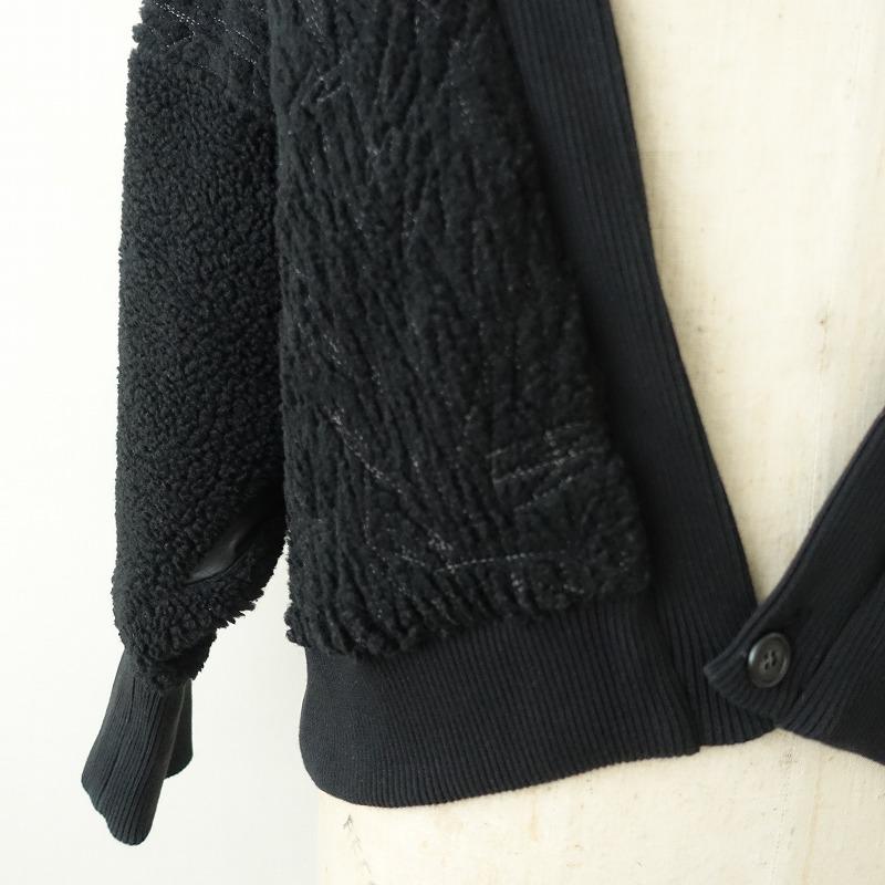 NAKAGAMI 【美品/2023/AW/定価5.3万】ナカガミ *リバーシブルボア 