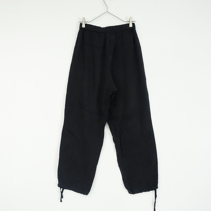 定価2.5万】ティッカ TICCA *キュプラミリタリーパンツ*1黒ブラック 
