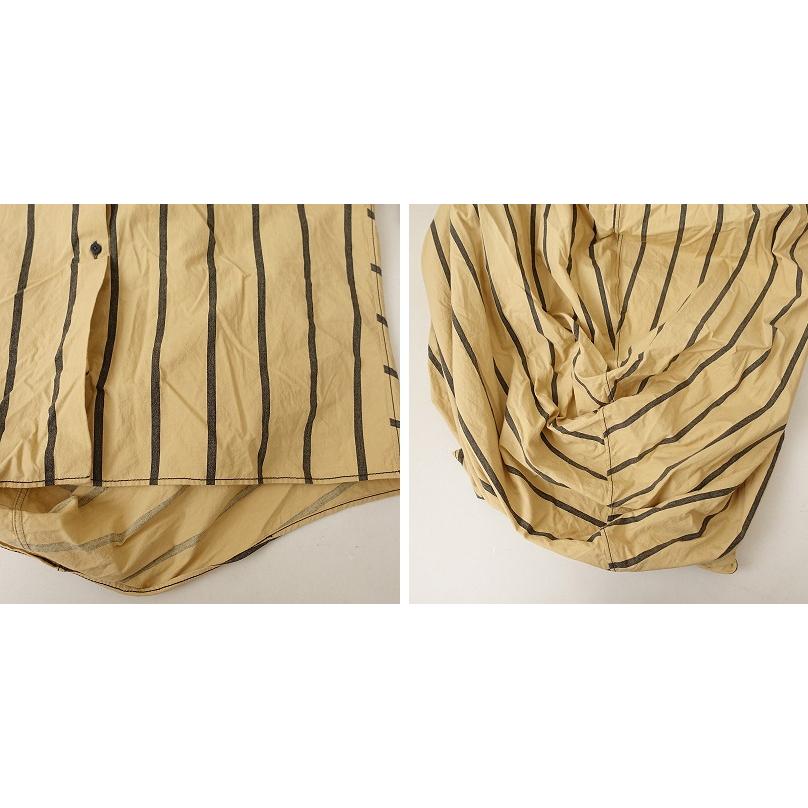 UMA WANG ユマワン ノーカラー ロングシャツ UMA WANG ユマワン ノーカラー ロングシャツ 【公式通販】