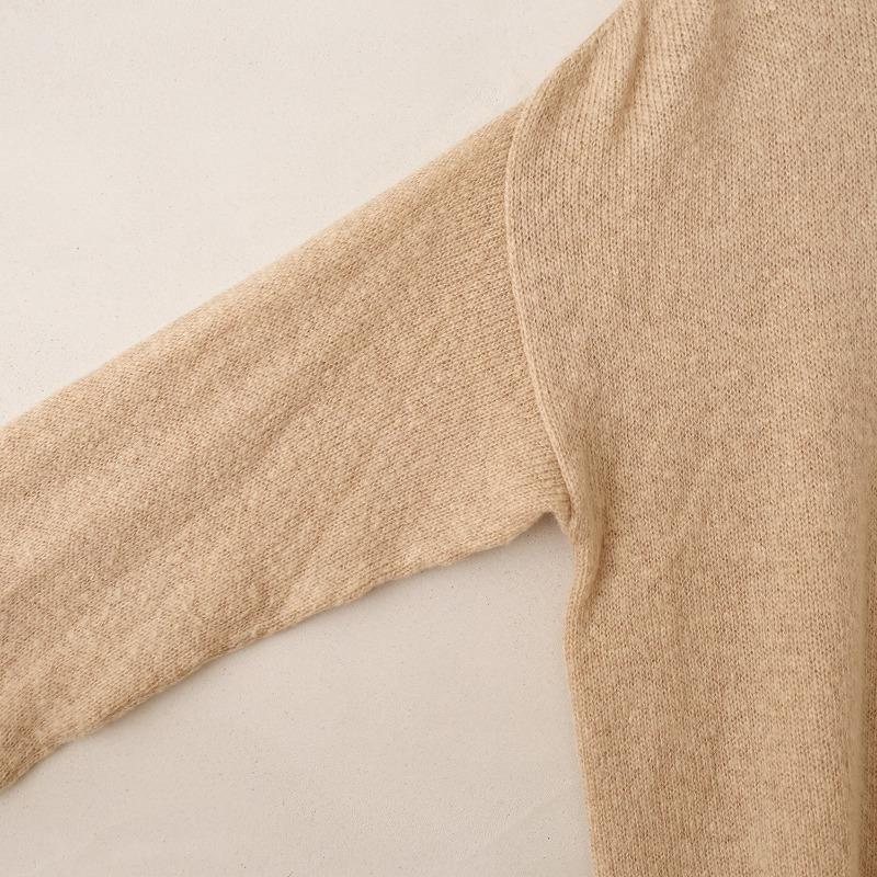 marble SUD マーブルシュッド *ウール混ニットボトルネックプル marble SUD マーブルシュッド *ウール混ニットボトルネックプル