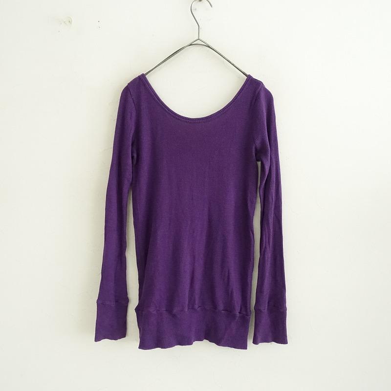 tamaki niime タマキニイメ *コットンロングスリーブカットソー*玉木新