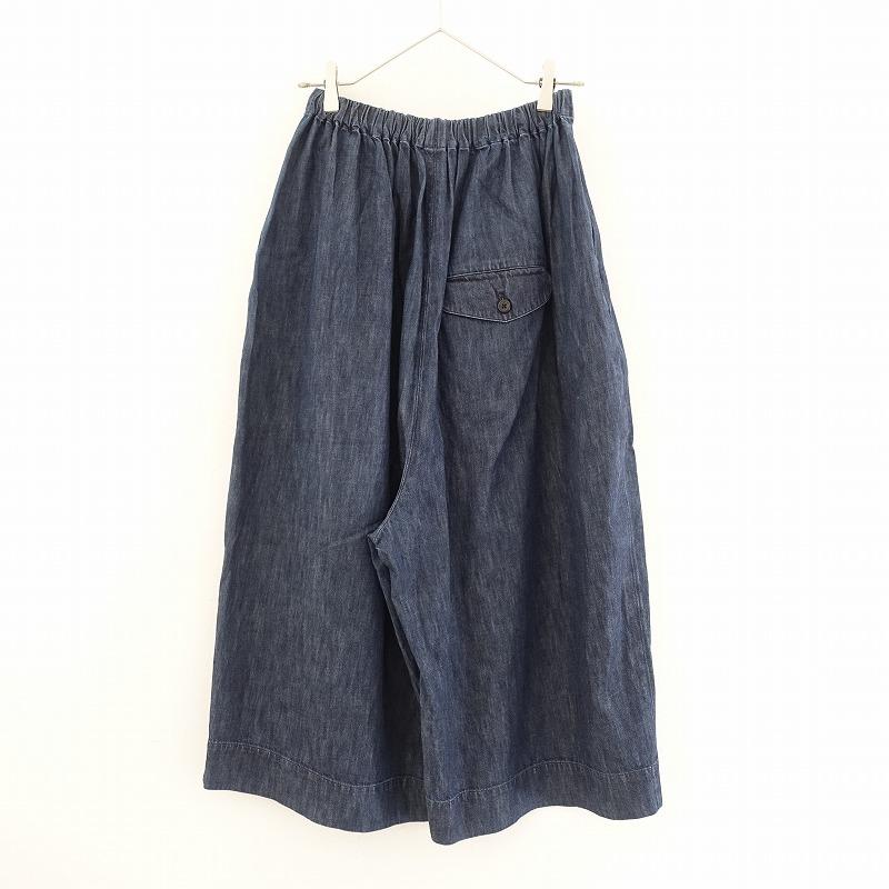 ゴーシュ 【定価3.4万】ゴーシュ *ライトデニムワイドパンツ*2イージー