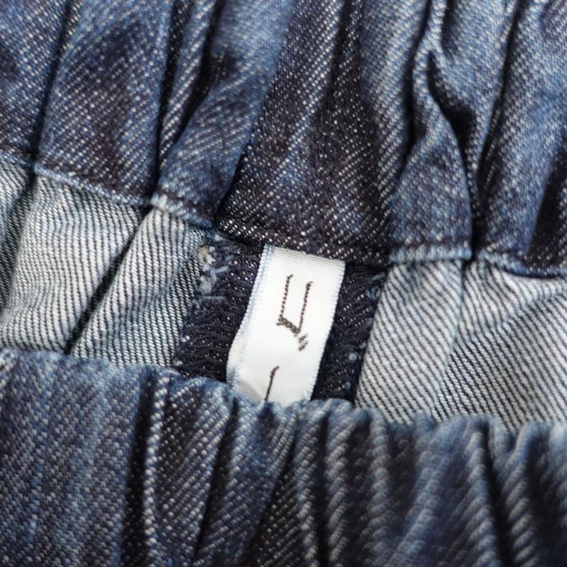 ゴーシュ 【定価3.4万】ゴーシュ *ライトデニムワイドパンツ*2イージー