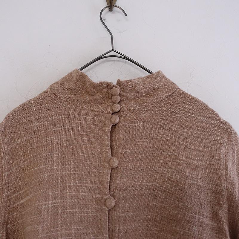 うさと usaato *ハイネックフレアワンピース*長袖ロングスリーブ無地  