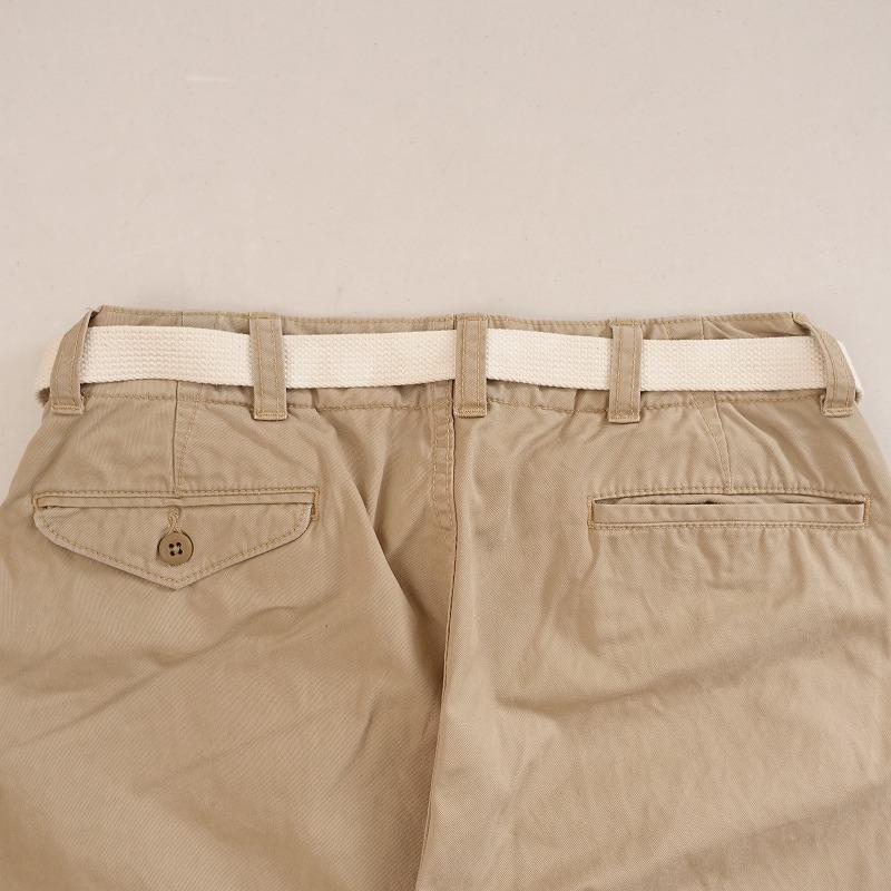 MASTER&Co（マスターアンドコー） MASTER&Co. *ベルト付きチノパンツ