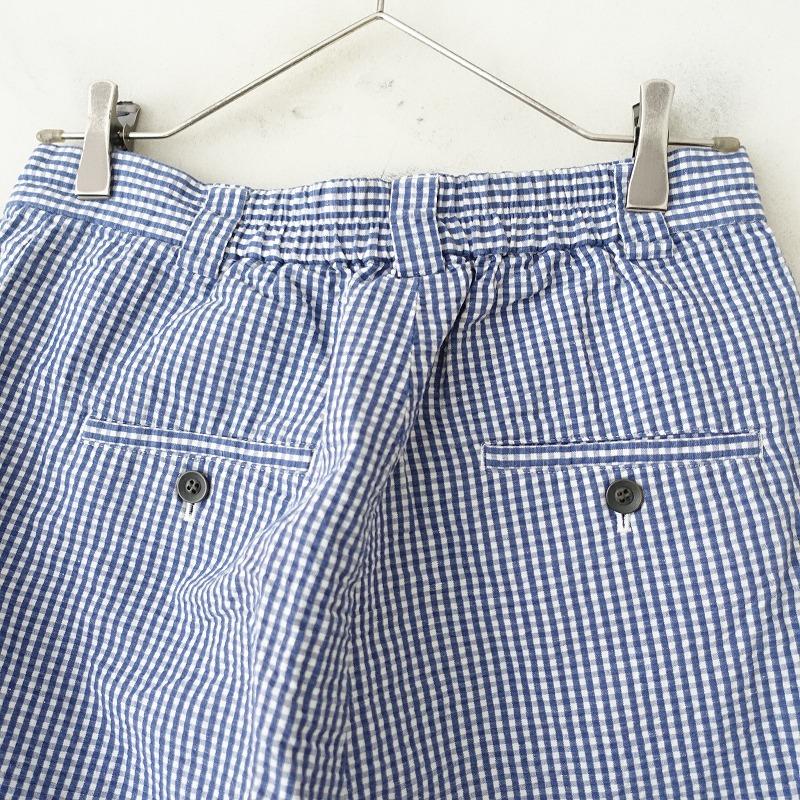 定価1.9万】アトリエナルセ atelier naruse *コットンリネンギンガム
