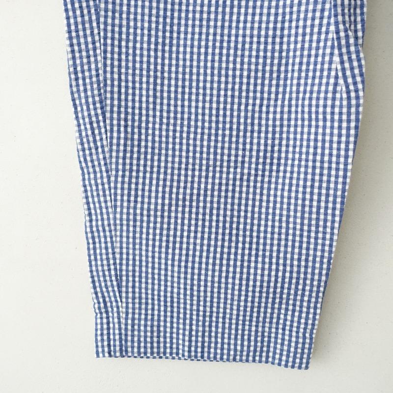 定価1.9万】アトリエナルセ atelier naruse *コットンリネンギンガム