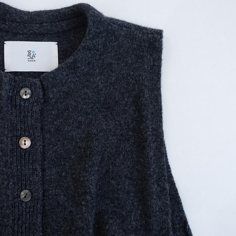 GASA*（ガサ） 【2024/AW/定価4.6万】ガサ GASA *星の粒 ベスト