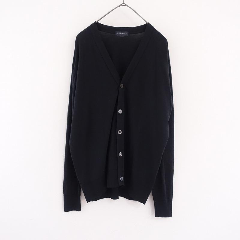 JOHN SMEDLEY（ジョンスメドレー） *ウールニットVネックカーディガン