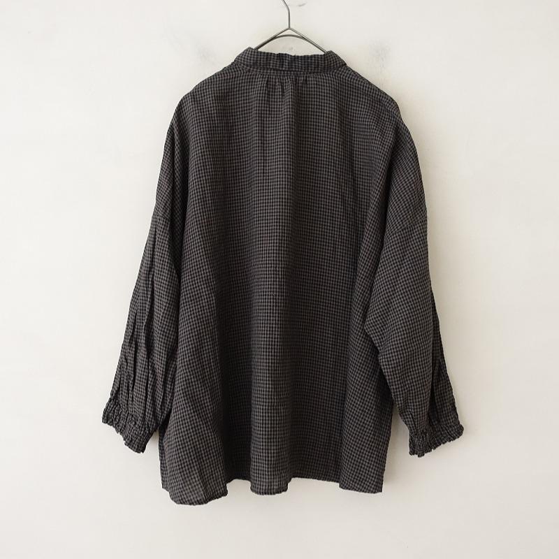 美品/定価1.6万】クリップタブ Clip.tab *リネンギンガムチェック 