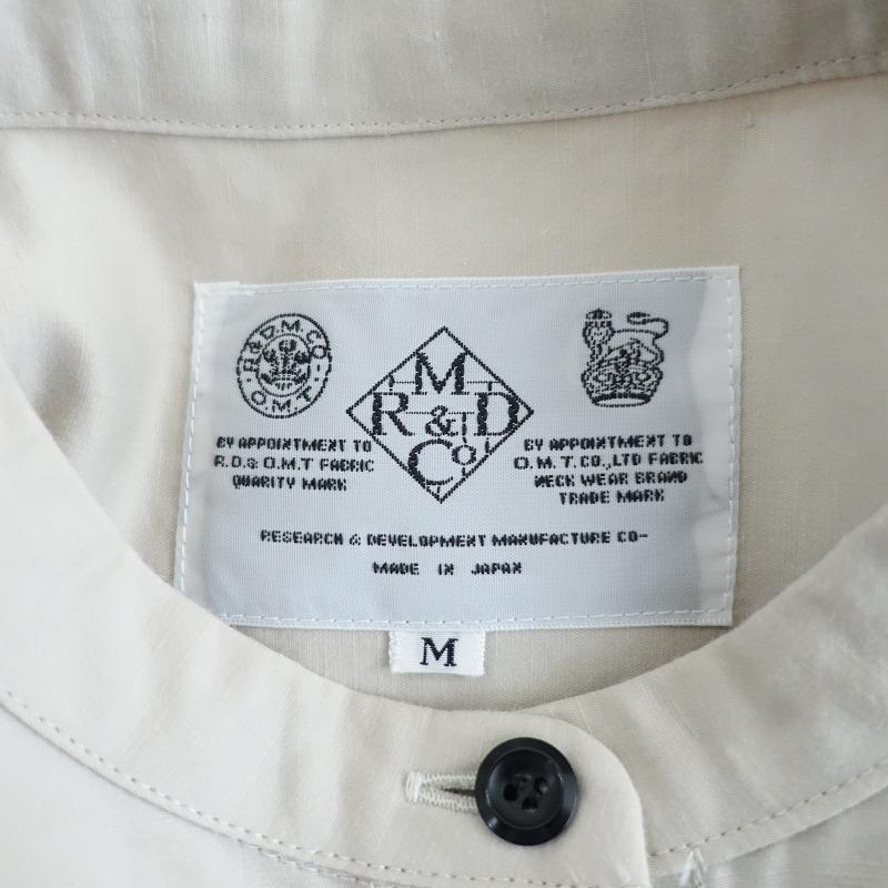 オールドマンズテーラー R&D.M.Co- *リネンコットンシャツワンピース*M