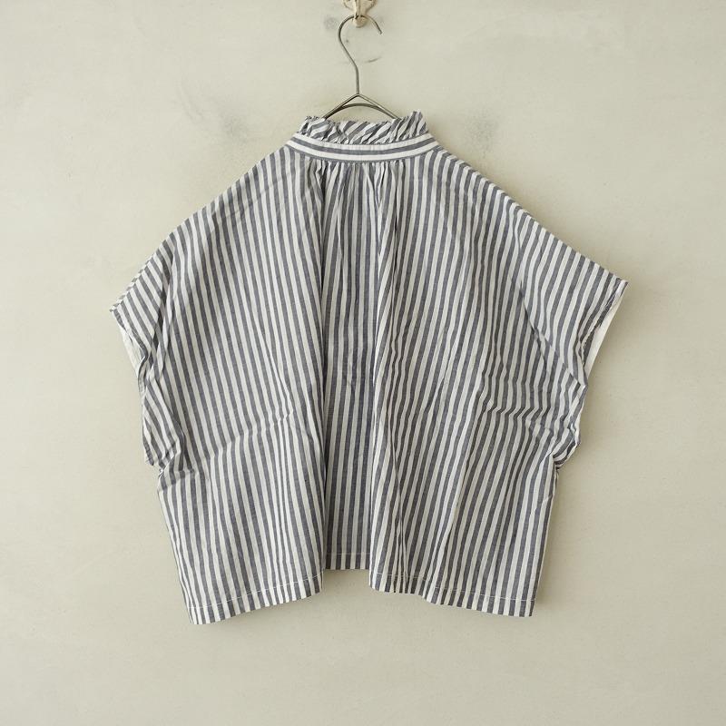 nest Robe ネストローブ *コットンリネンストライプカットオフ nest Robe ネストローブ *コットンリネンストライプカットオフ