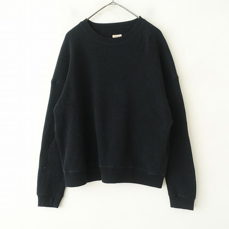 Sanca（サンカ） 【定価1.4万】サンカ *ビッグワッフルクルーネック
