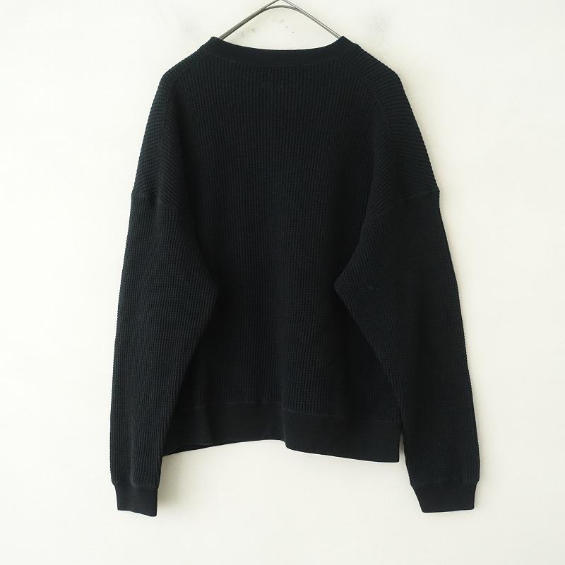 Sanca（サンカ） 【定価1.4万】サンカ *ビッグワッフルクルーネック