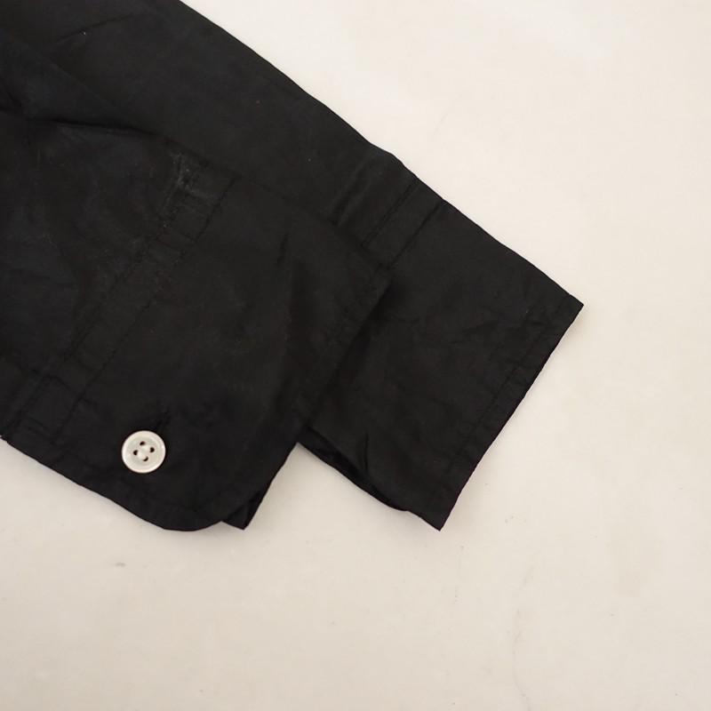 オールドマンズテーラー R&D.M.Co- *シルクシャツワンピース*黒