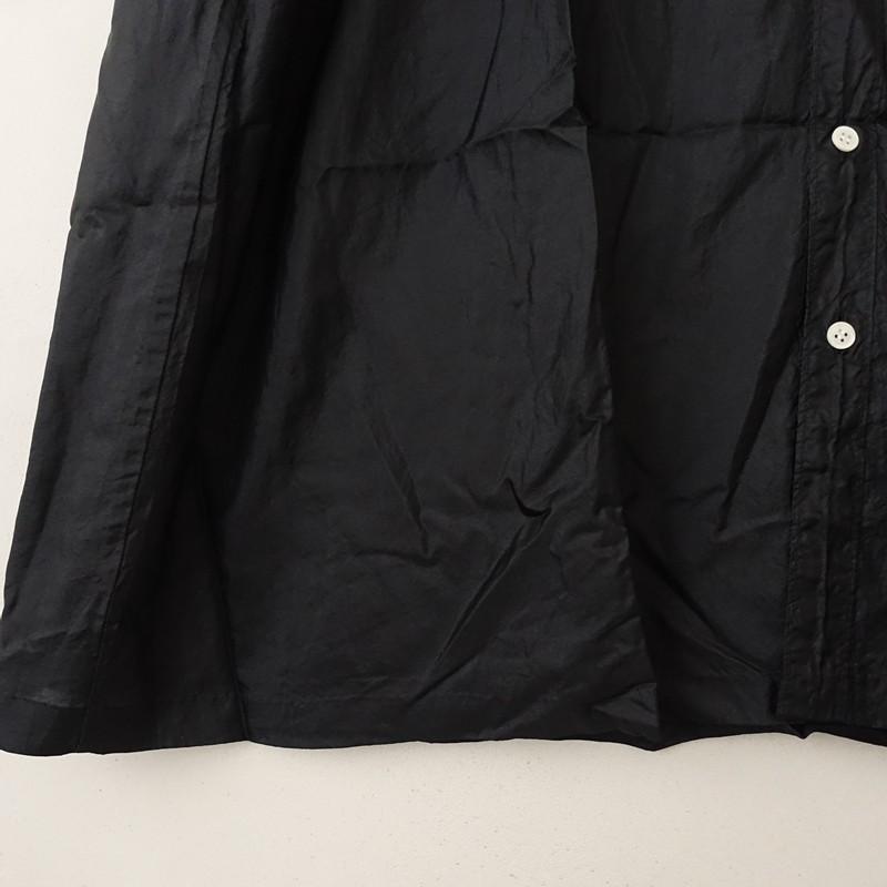 オールドマンズテーラー R&D.M.Co- *シルクシャツワンピース*黒