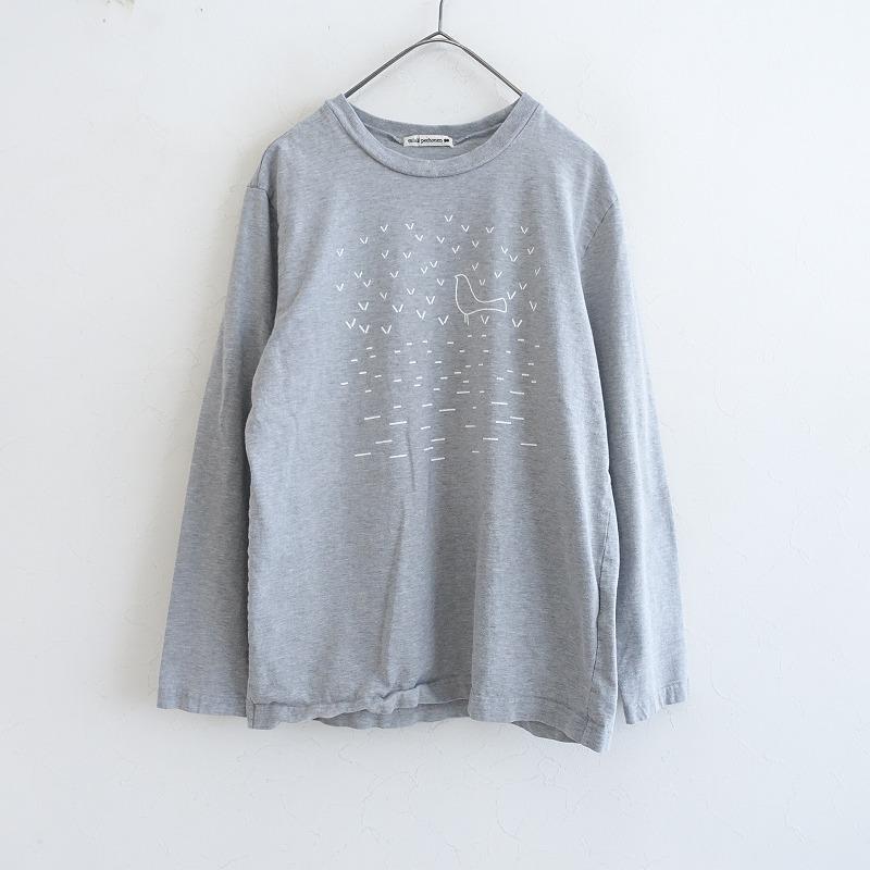 mina perhonen（ミナペルホネン） *ウミトタ コットンプリントクルー