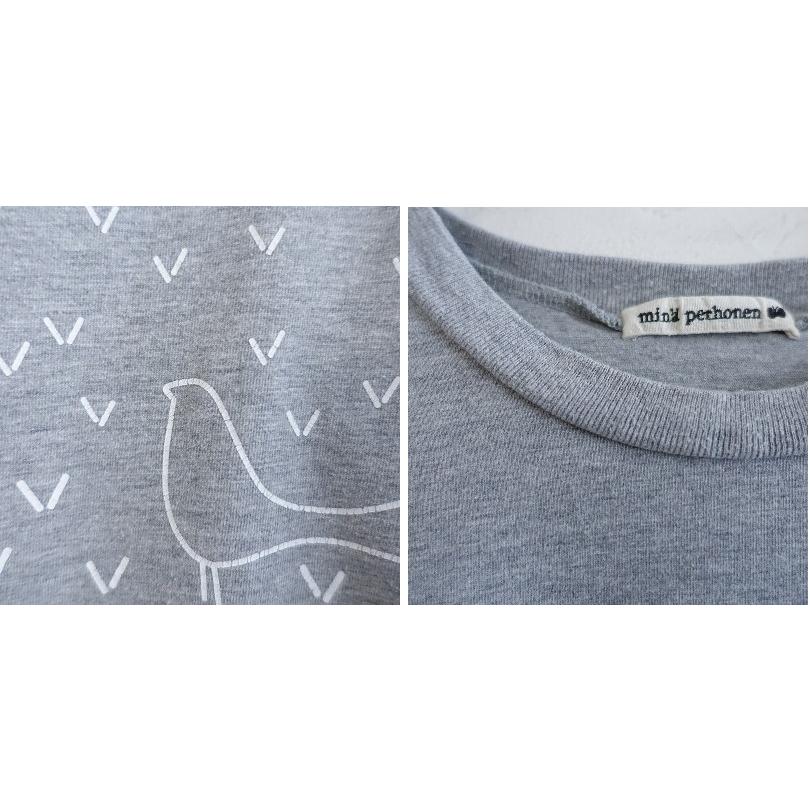 mina perhonen（ミナペルホネン） *ウミトタ コットンプリントクルー