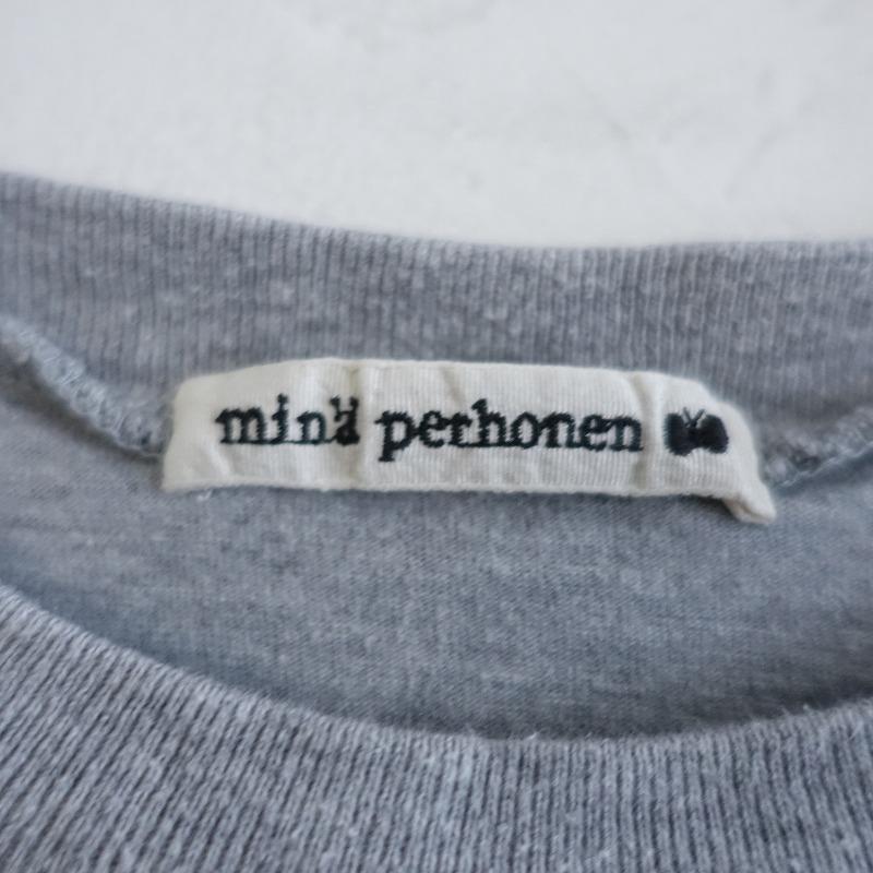 【新品未使用】ミナペルホネン　Tシャツ　ウミトタ mina perhonen（ミナペルホネン） *ウミトタ コットンプリントクルー