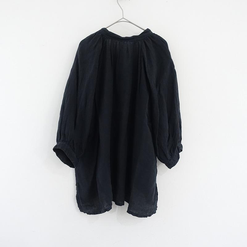 アルテポーヴェラ ARTE POVERA ATPOVA *リネンギャザースタンドカラー 