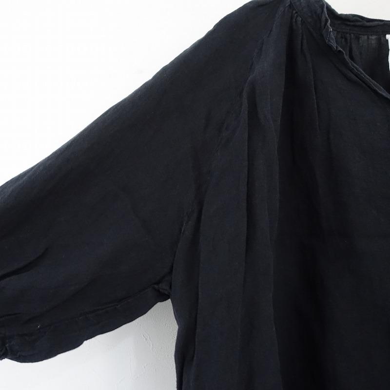 アルテポーヴェラ ARTE POVERA ATPOVA *リネンギャザースタンドカラー 