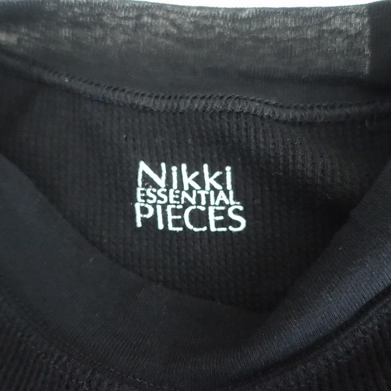 2025/SS/定価1.7万】ニッキエッセンシャルピーシーズ Nikki ESSENTIAL