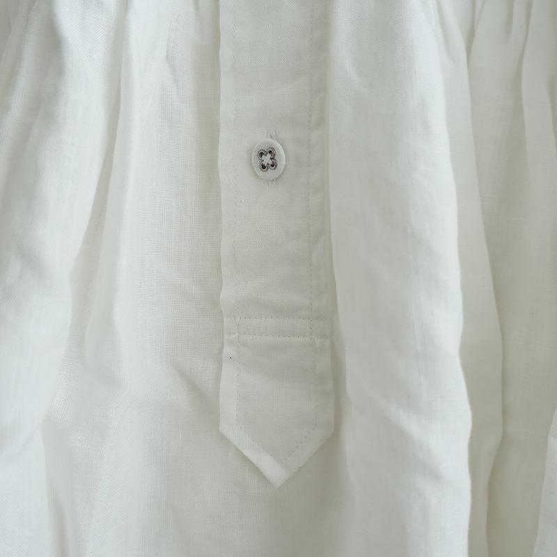 scye リネン タックブラウス38 白