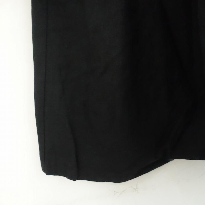 nest Robe（ネストローブ） *リネンカシュクールワンピース*黒ブラック