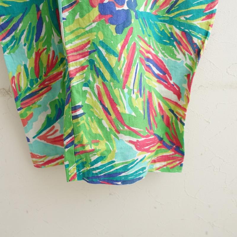 ポキプシー pokipcee *コットンプリントノースリーブオールインワン