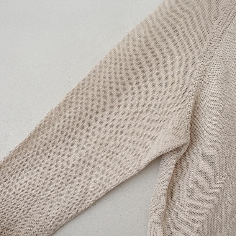 evam eva 【美品/定価1.9万】エヴァムエヴァ *和紙リネン