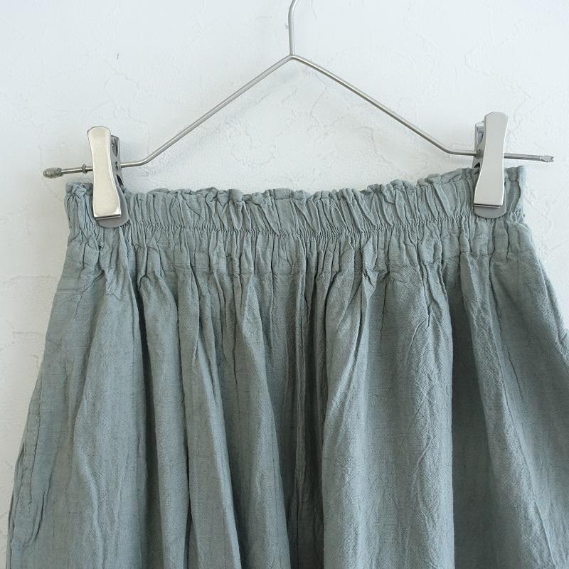 ヂェン先生の日常着 *バルーンパンツ*2/Lワッシャー加工グレーもんぺ