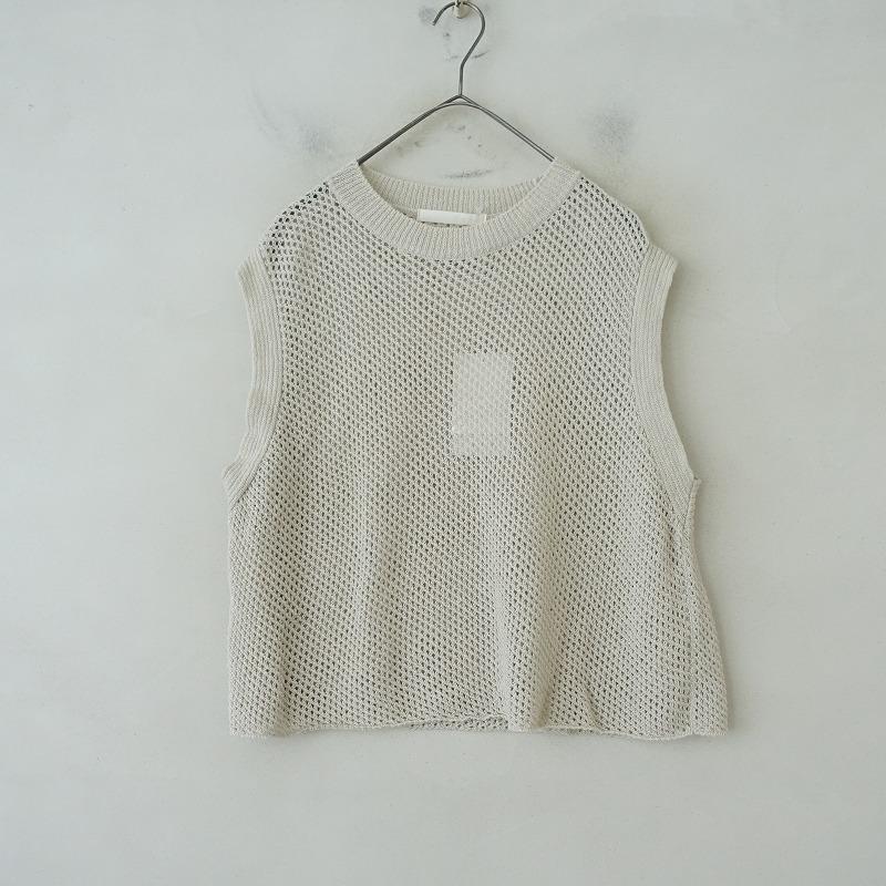 evam eva 【美品/2025/SS/定価2.2万】エヴァムエヴァ *リネン