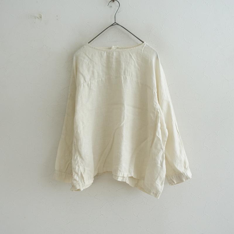 nest Robe ネストローブ *リネンプルオーバーシャツ*クリーム