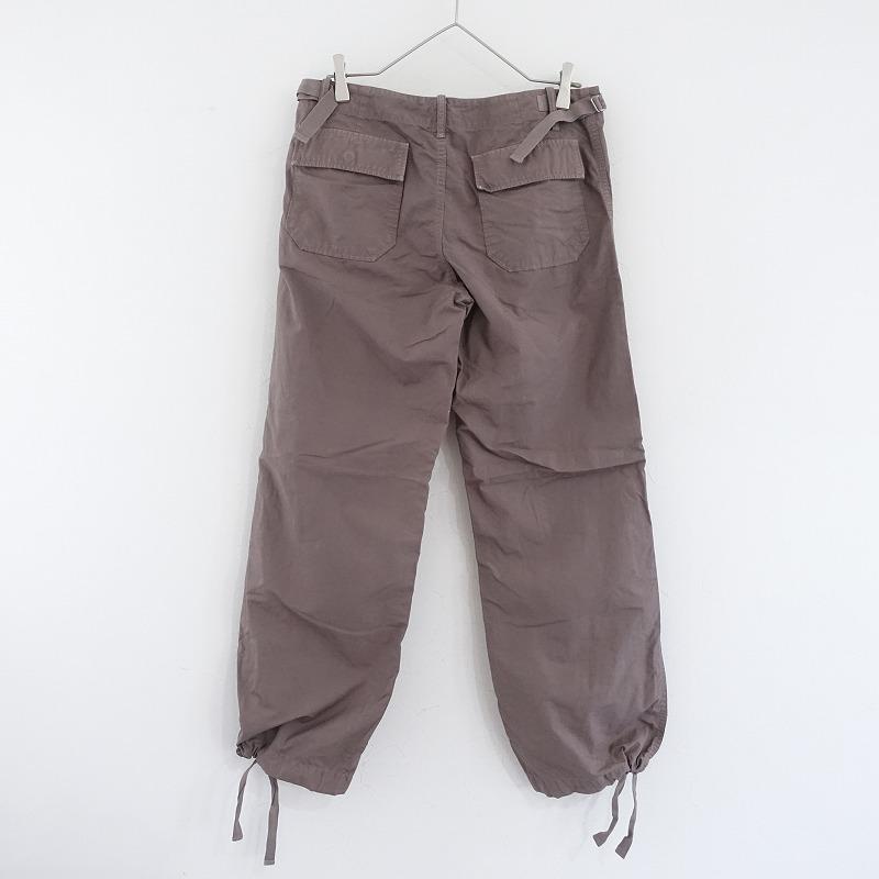 n100 コットンポプリンアーミーパンツ n100 エヌワンハンドレッド *コットンポプリンアーミーパンツ*36