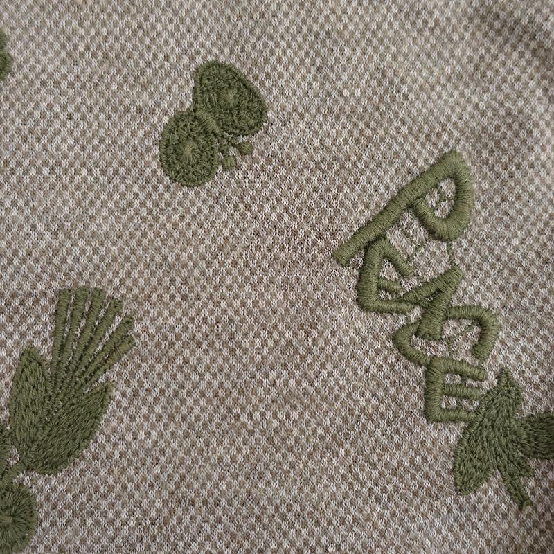 【ミナペルホネン】美品 piha ワンピース 花柄刺繍 カットワーク フリル袖 ミナペルホネン】美品 piha ワンピース 花柄刺繍 カットワーク フリル