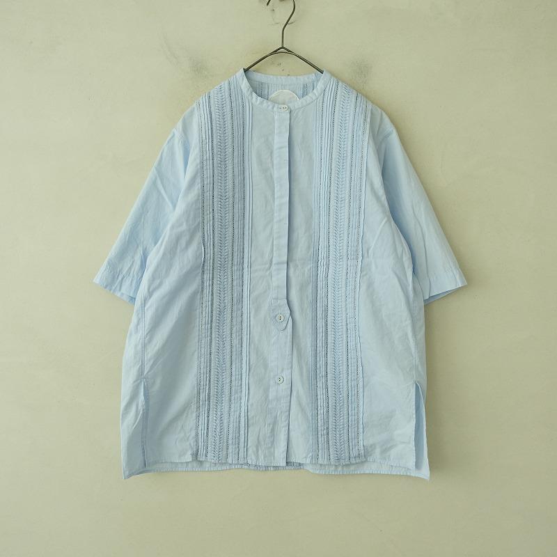 Pheeta（フィータ） Pheeta. *コットンピンタックレースシャツ