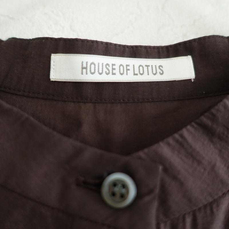 HOUSE OF LOTUS（ハウス オブ ロータス） 【2025/SS/定価3.5万】ハウス 