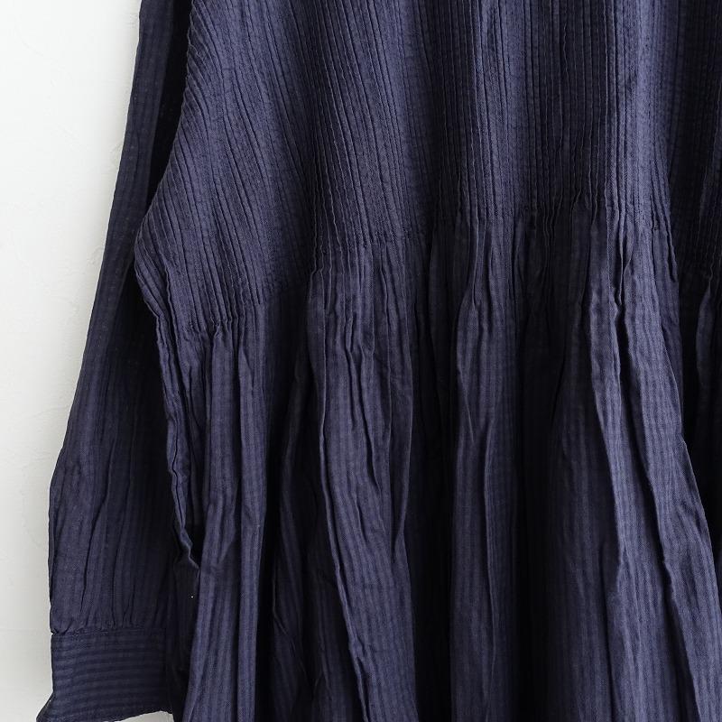 人気商品】メゾンドソイル ピンタックギャザーブラウス 長袖