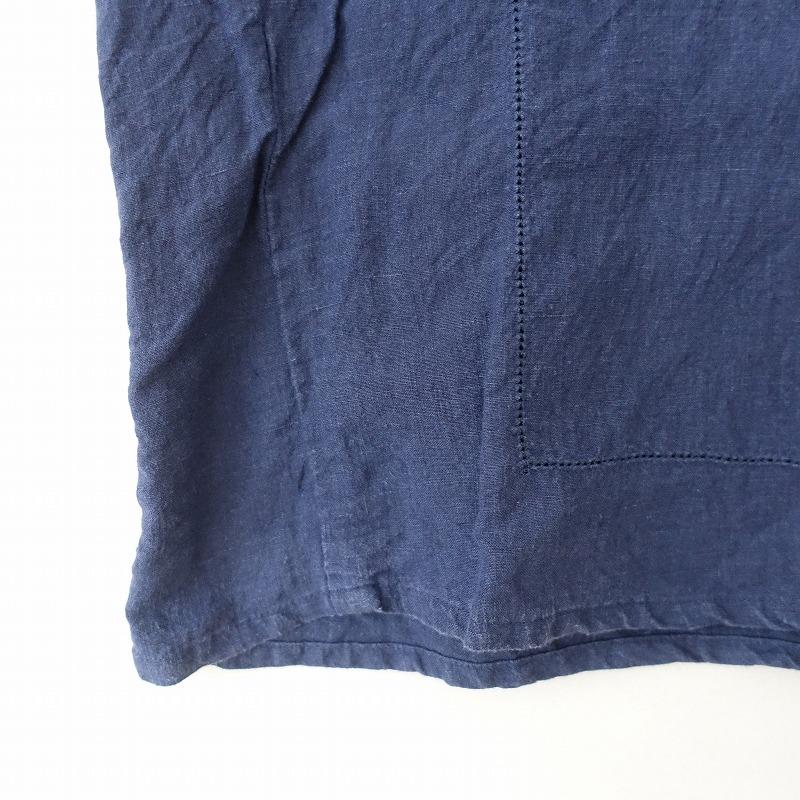 アトリエダンタン Atelier d'antan *リネン半袖プルオーバーシャツ