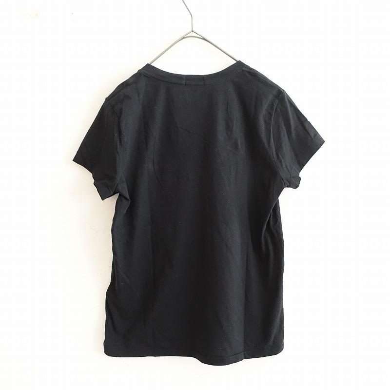ポロラルフローレン Polo Ralph Lauren *コットンVネック半袖Tシャツ*M 