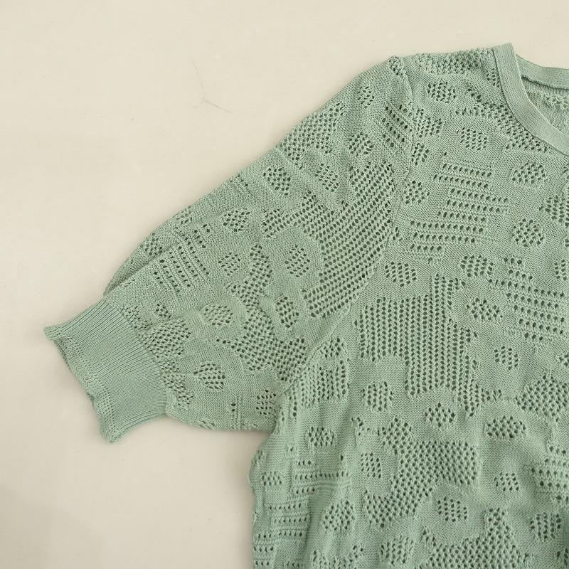 mina perhonen（ミナペルホネン） *flower dance 透かし編みコットン