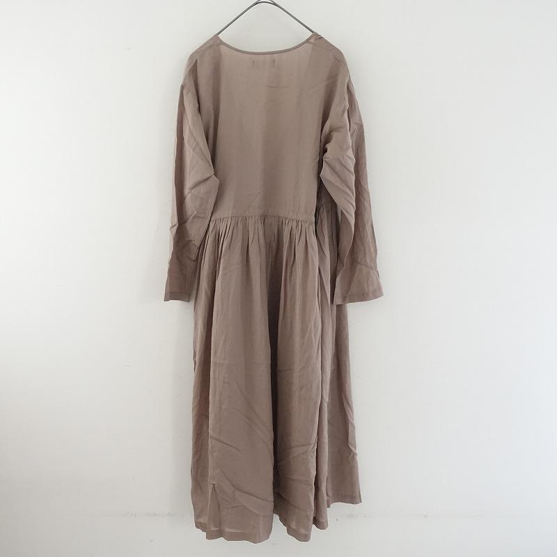 かぐれ 【定価1.6万】かぐれ kagure *ラップギャザーワンピース*Fモカ