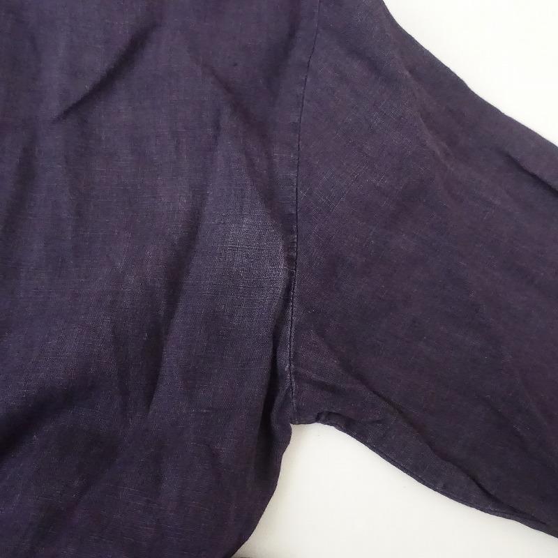 フォグリネンワーク fog linen work *リネンスタンドカラーシャツ