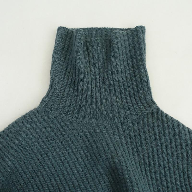 ダーマコレクション DAMA collection *カシミヤリブニット