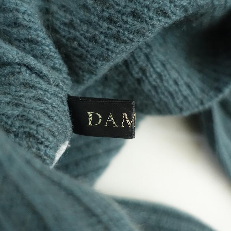 ダーマコレクション DAMA collection *カシミヤリブニット