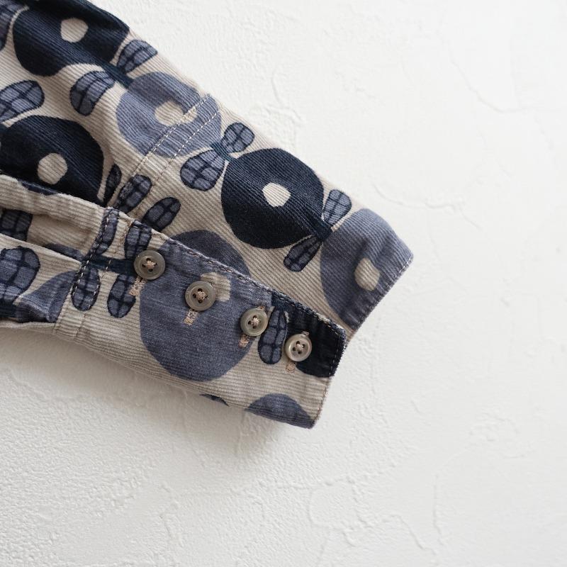 グランマママドーター ワンピース コーデュロイ はなおび 花柄 総柄 GRANDMA MAMA DAUGHTER（グランマママドーター） *はなおびバック