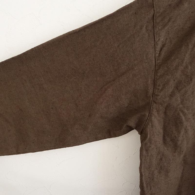 nest Robe　ネストローブ　アップサイクルリノ　ペアーブラウス　黒　日本製 drop-kaitori_2-2412-11