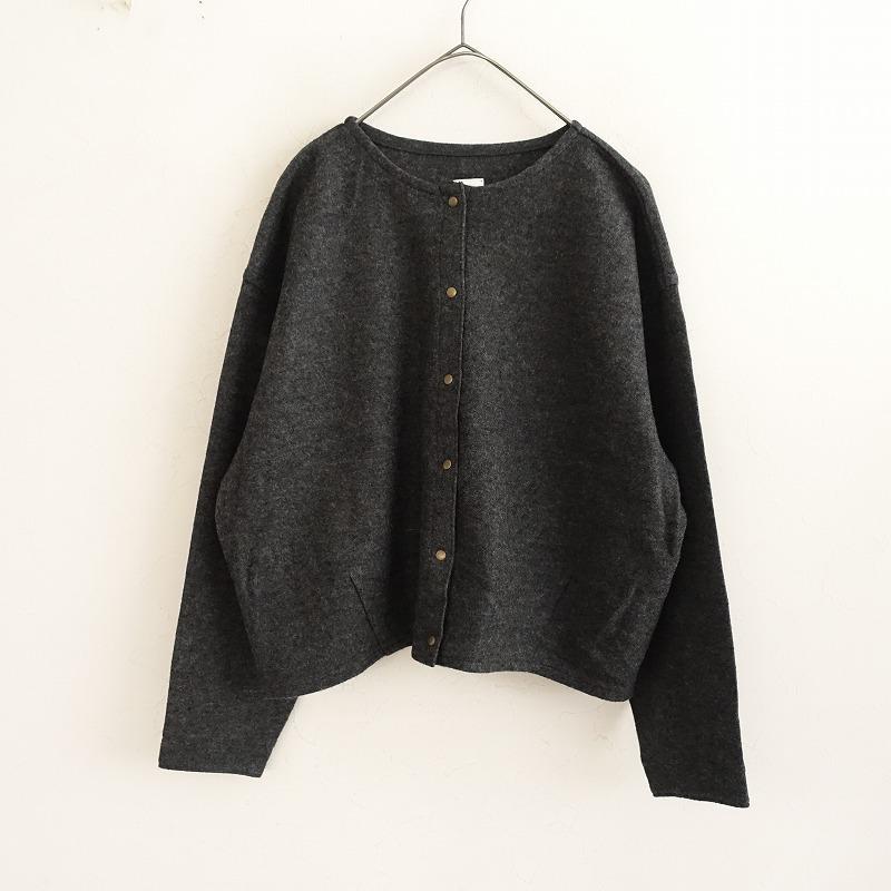 bulle de savon（ビュルデサボン） *プレスウールカーディガン*F