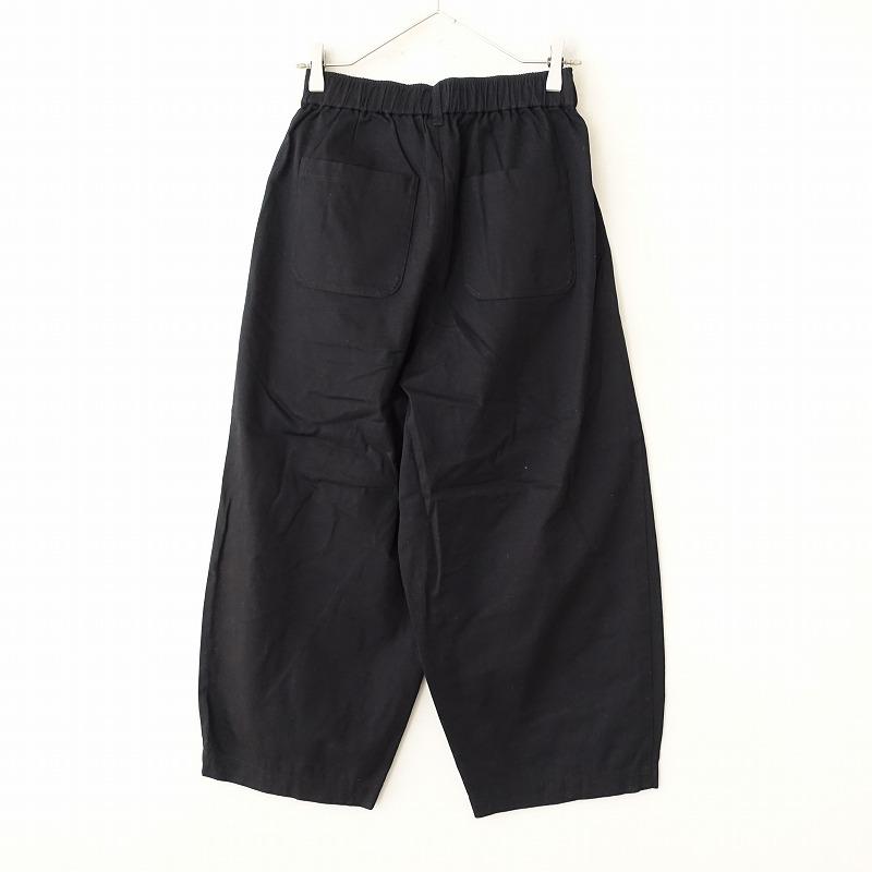 定価1.6万】TANDEY 休日と詩 *ニューボンボンパンツ*黒ブラック無地