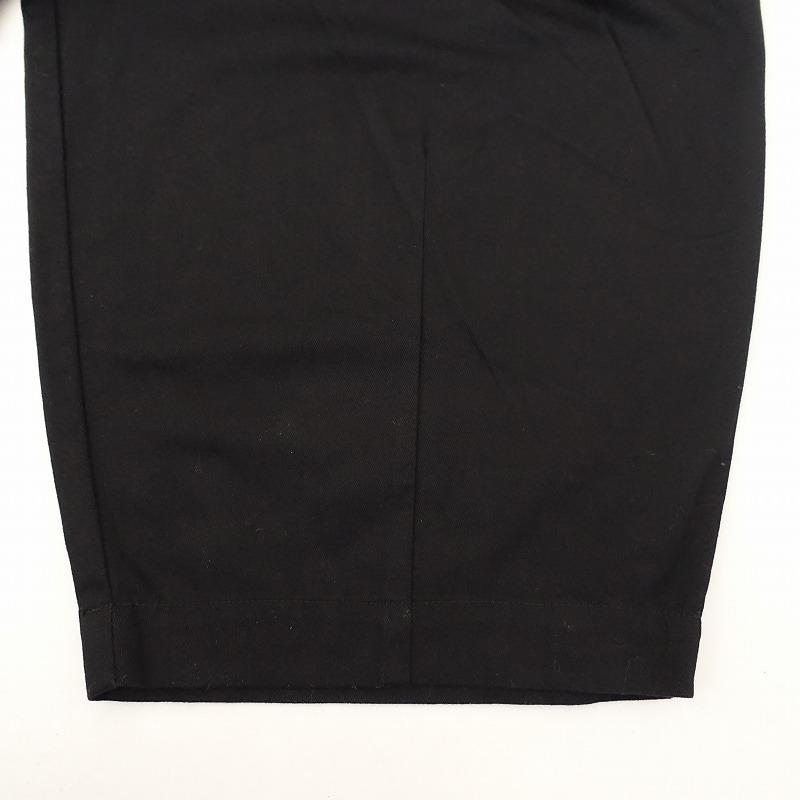 定価1.6万】TANDEY 休日と詩 *ニューボンボンパンツ*黒ブラック無地